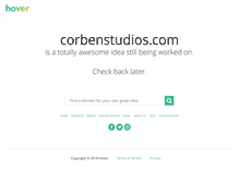 Tablet Screenshot of corbenstudios.com